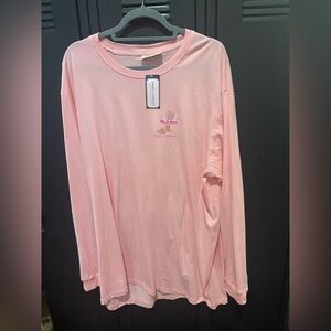 NWT! Simply Southern Pink Shirt with Boot and Bow Graphic